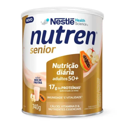 Suplemento Alimentar Nutren Sênior 50+ Mix de Frutas 740g