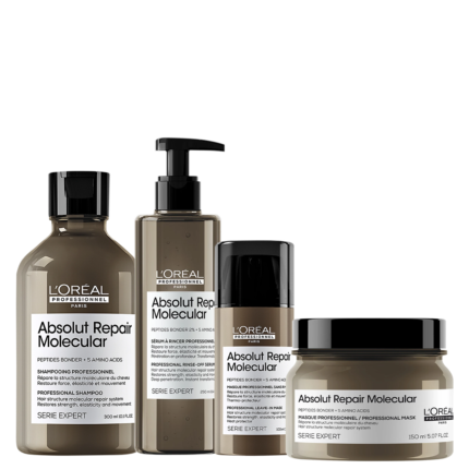 Kit L'Oréal Professionnel Absolut Repair Molecular Ultra (4 Produtos)