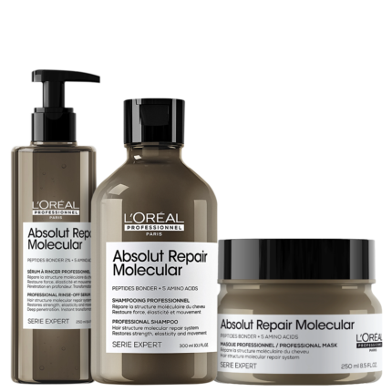 Kit L'Oréal Professionnel Absolut Repair Molecular (3 Produtos)