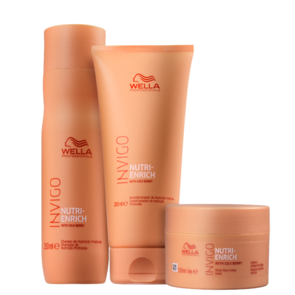 Kit Wella Professionals Invigo Nutri-Enrich Trio (3 Produtos)