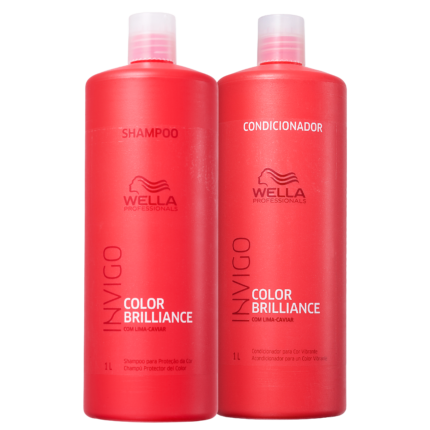 Kit Wella Professionals Invigo Color Brilliance Salon Duo (2 Produtos)