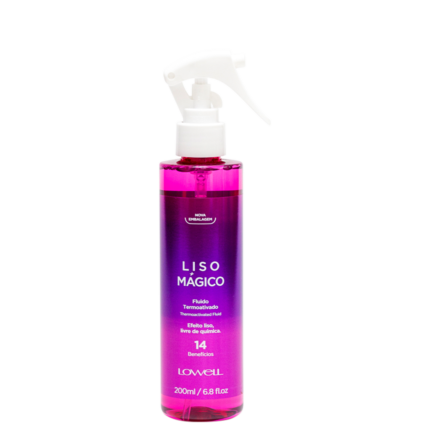 Lowell Liso Mágico - Fluido Termoativado 200ml