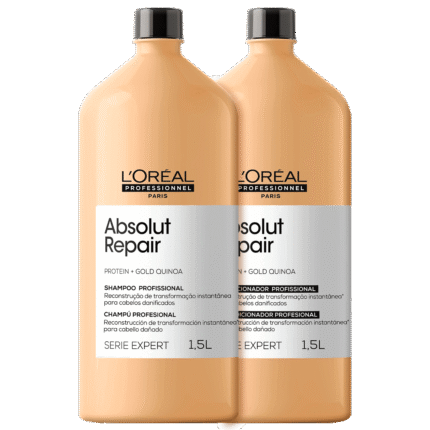 Kit L'Oréal Professionnel Serie Expert Absolut Repair Gold Quinoa + Protein Salon Duo (2 Produtos)