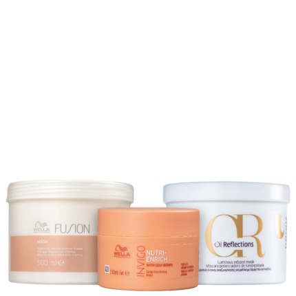 Kit Wella Professionals Cronograma Capilar Salon (3 Produtos)