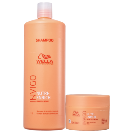 Kit Wella Professionals Invigo Nutri-Enrich Salon Duo Care (2 Produtos)
