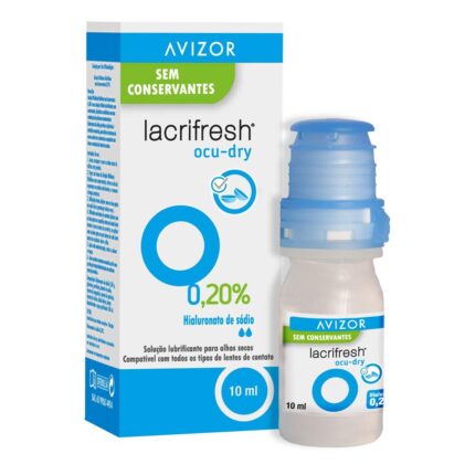 Lacrifresh Ocu-Dry 0,20% Colírio 10ml Sem Conservantes