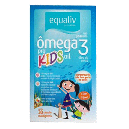 Ômega 3 Kids Show da Luna 30 comprimidos mastigáveis Equaliv