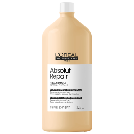 L'Oréal Professionnel Serie Expert Absolut Repair Omega-9 + Protein - Condicionador 1,5L