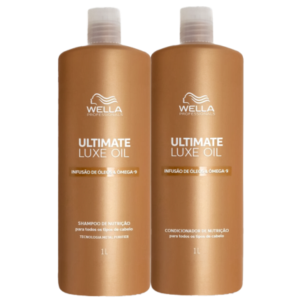 Kit Wella Professionals Ultimate Luxe Oil Salon Duo (2 Produtos)